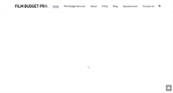 Desktop Screenshot of filmbudgetpro.com